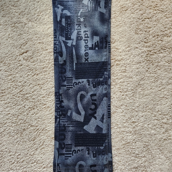 Navy Blue Ultra Unique printed Jeans - Picture 4 of 11